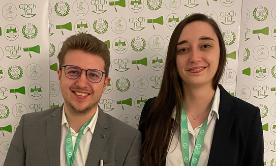 Jan-Lukas Kirchhoff und Annika Schmidt