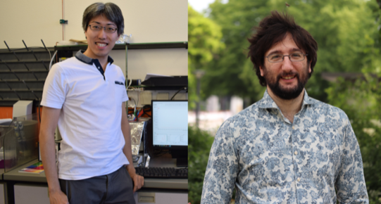 Portrait of S. Horiuchi and J. Tessarolo