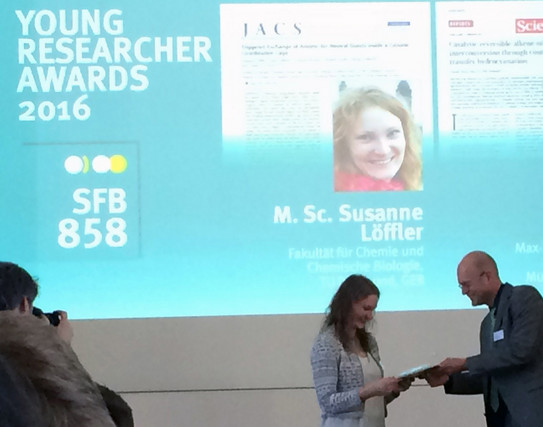 Susanne Löfföer bei der Preisverleihung