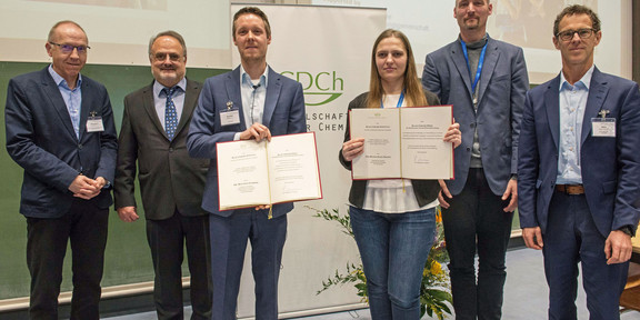 Dr. Mateja Klika Škopić bei der Preisverleihung