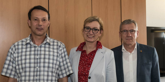 Prof. Viatcheslav Jouikof, Prof. Insa Melle, Prof. Klaus Jurkschat
