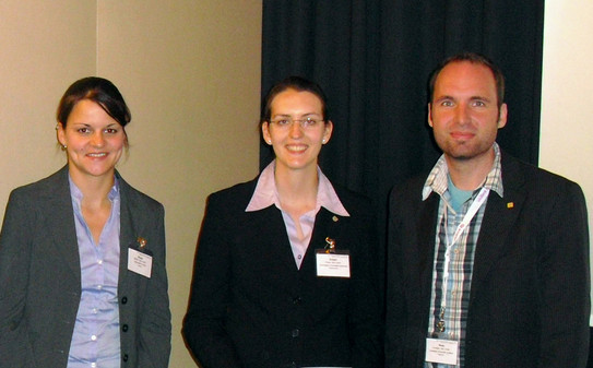 Preisverleihung an Prisca Eckert