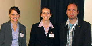 Preisverleihung an Prisca Eckert