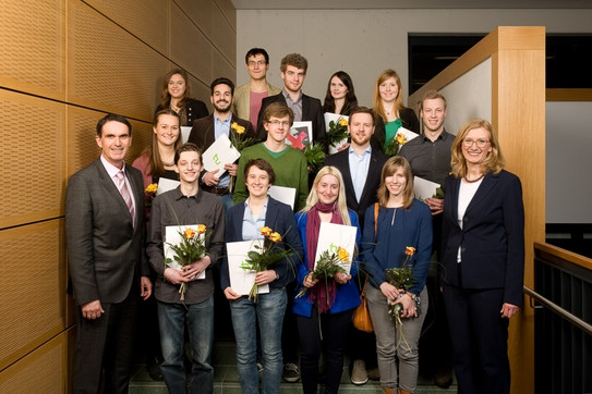 Gruppenbild Preisträger Tag der Chemie