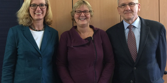 Prof. Dr. Insa Melle, Prof. Dr. Kim Baines, Prof. Dr. Klaus Jurkschat