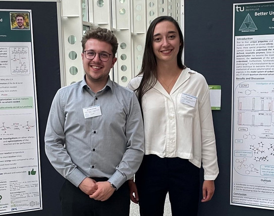 Jan-Lukas Kirchhoff und Annika Schmidt