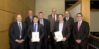 Gruppenbild mit Preisträgern